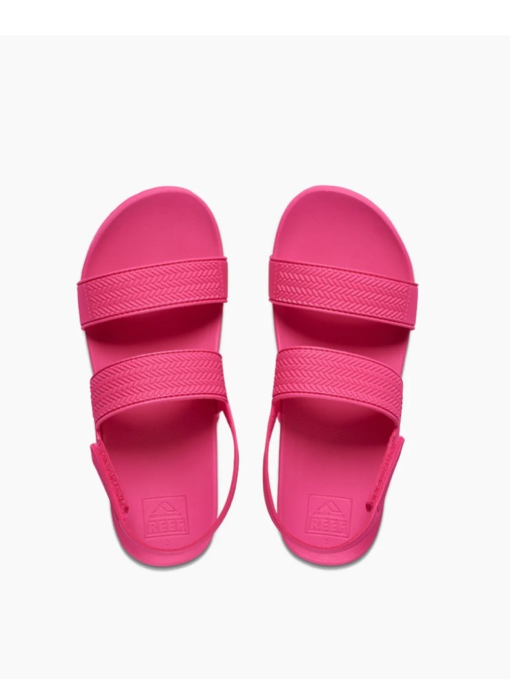 Girls reef sandals size 5
